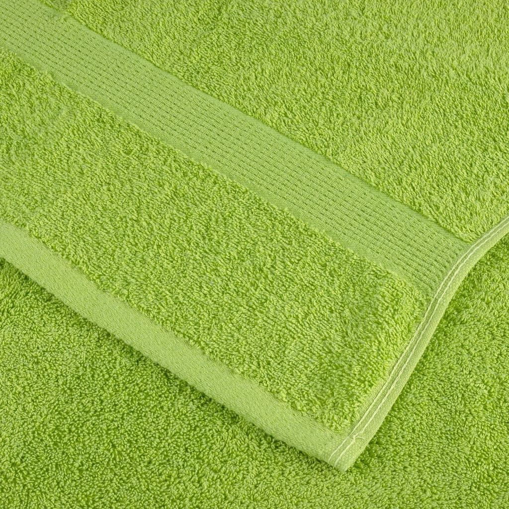 Rankšluosčiai SOLUND, 4vnt., žali, 100x200cm, 600g/m²