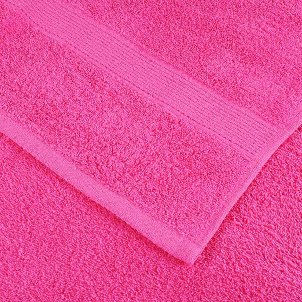 Svečių Rankšluostis SOLUND 4 pcs Rožinė 15 x 21 cm 550 gsm