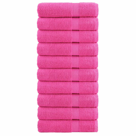 Rankšluosčiai rankoms SOLUND, 10vnt., rožiniai 50x100cm 600g/m²