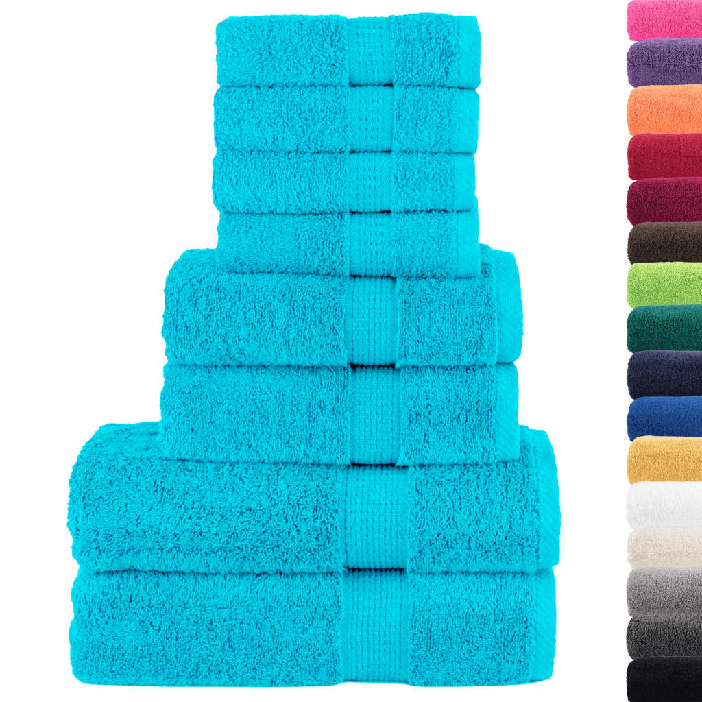 Rankšluosčių rinkinys SOLUND, 8vnt., turkio, 600g/m²