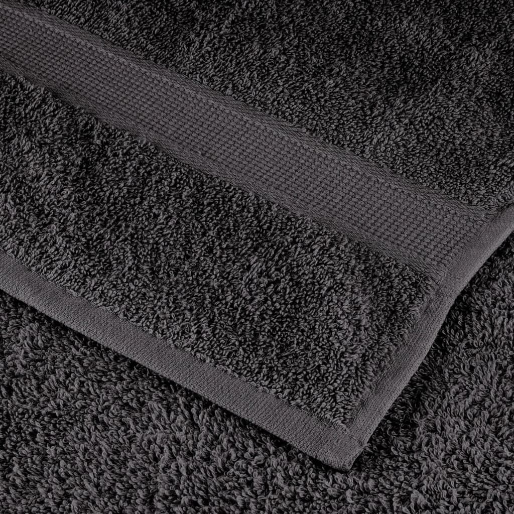 Rankšluosčių rinkinys SOLUND, 6vnt., antracito, 600g/m²