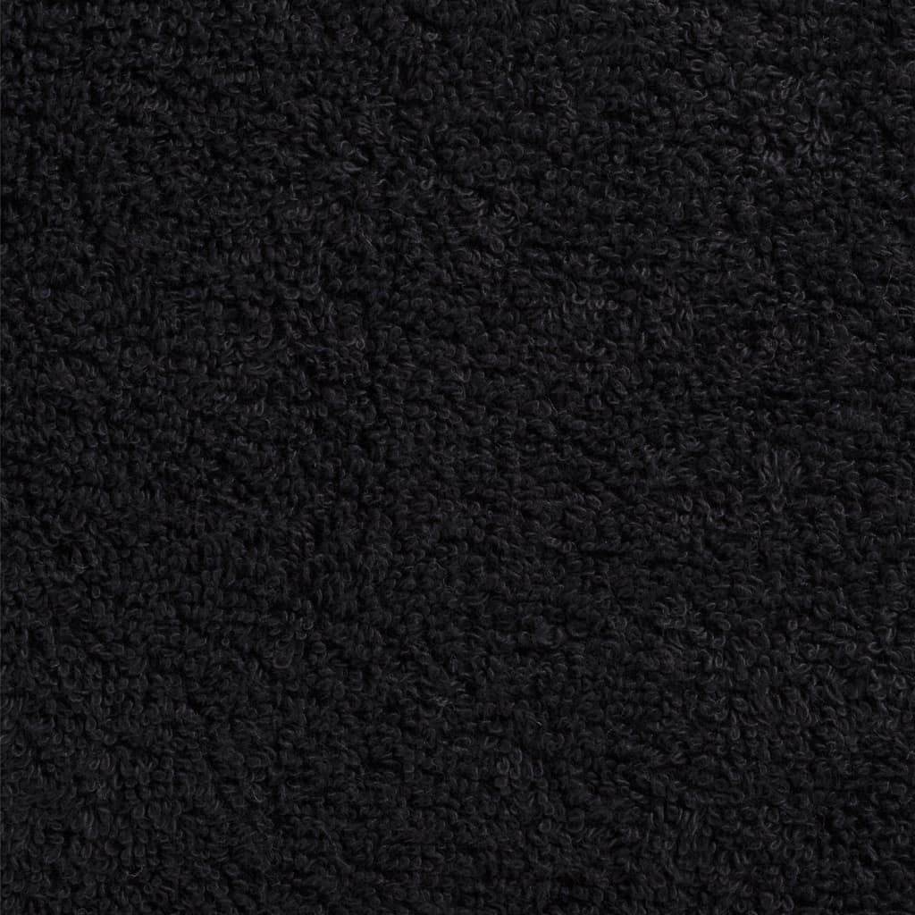 Rankšluosčių rinkinys SOLUND, 6vnt., juodi, 600g/m²