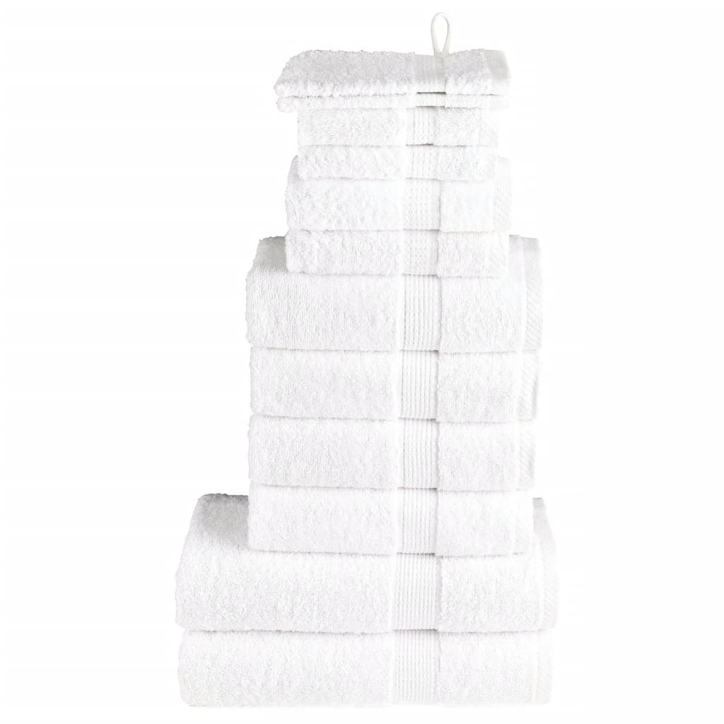 Rankšluosčių rinkinys SOLUND, 12vnt., balti, 600g/m²