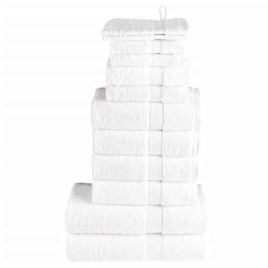 Rankšluosčių rinkinys SOLUND, 12vnt., balti, 600g/m²