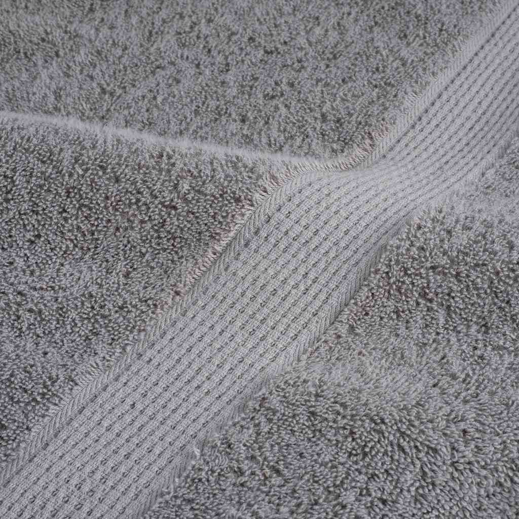 Rankšluosčių rinkinys SOLUND, 12vnt., pilki, 600g/m²