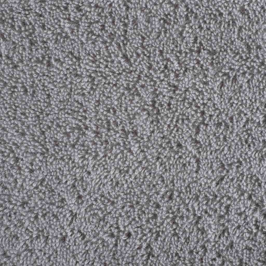 Rankšluosčių rinkinys SOLUND, 12vnt., pilki, 600g/m²