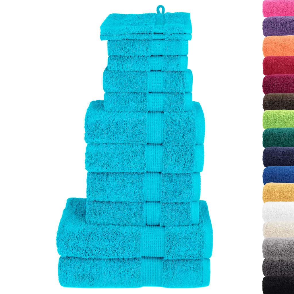 Rankšluosčių rinkinys SOLUND, 12vnt., turkio, 600g/m²
