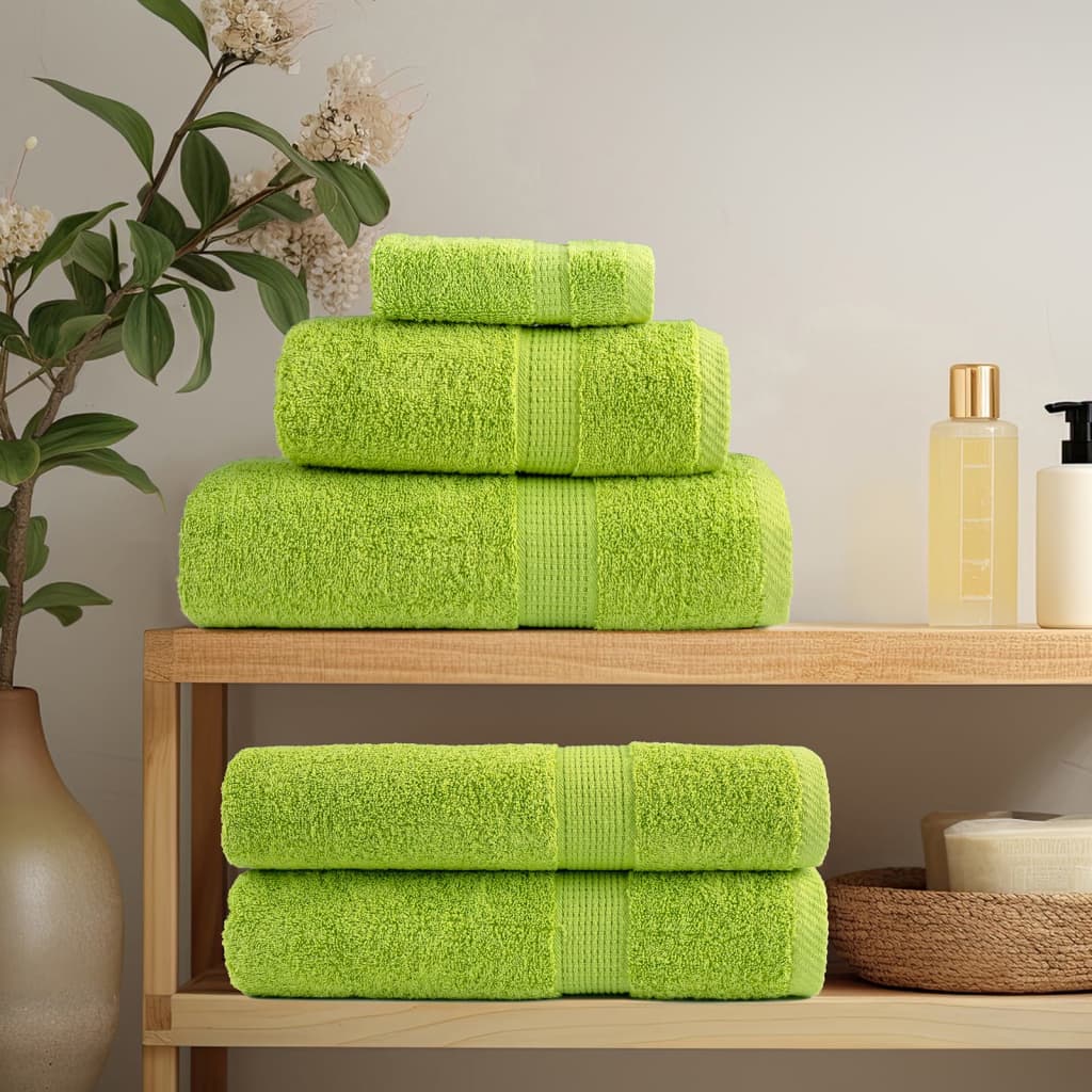 Rankšluosčių rinkinys, SOLUND, 12vnt., žali, 600g/m²