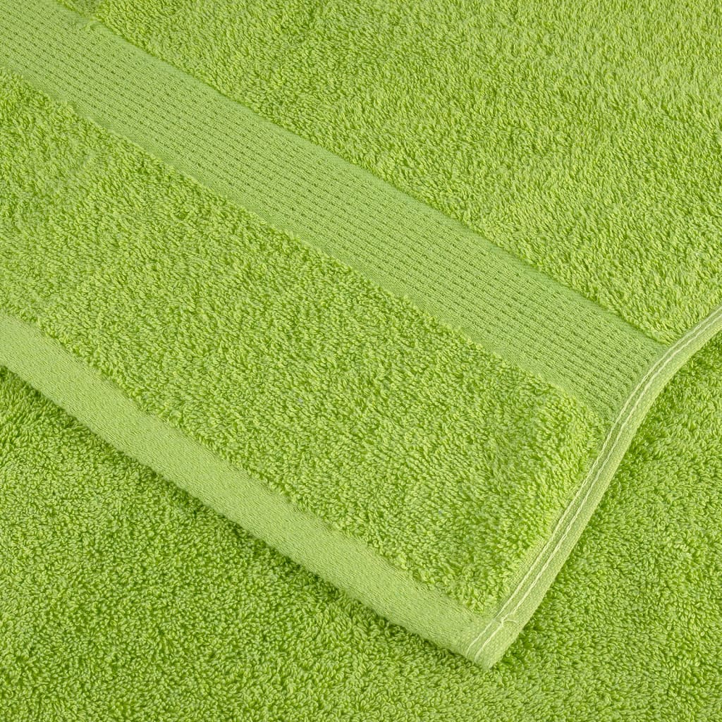 Rankšluosčių rinkinys, SOLUND, 12vnt., žali, 600g/m²