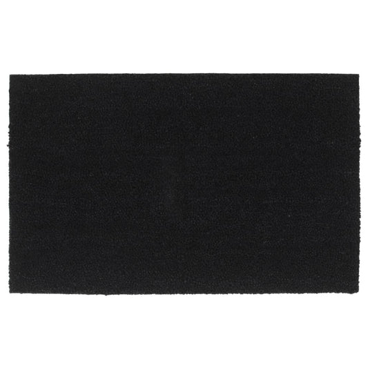 Durų kilimėlis, juodas, 50x80cm, kuokštuotas kokoso pluoštas