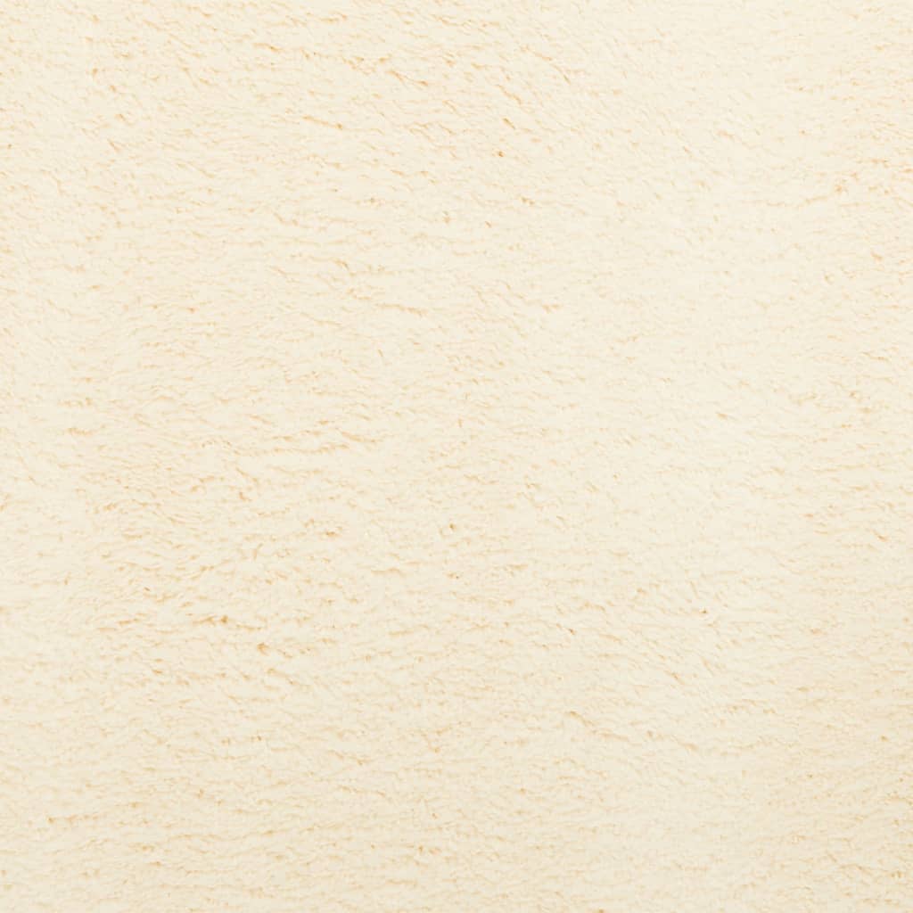 Kilimas HUARTE, kreminės spalvos, 200x200cm, trumpi šereliai