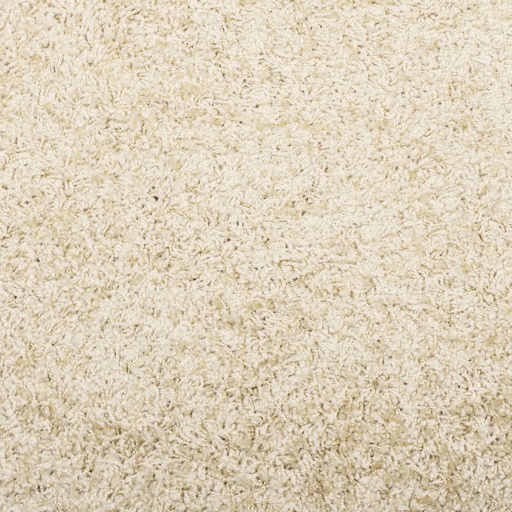 Shaggy kilimas PAMPLONA, auksinis, 60x110cm, aukšti šereliai