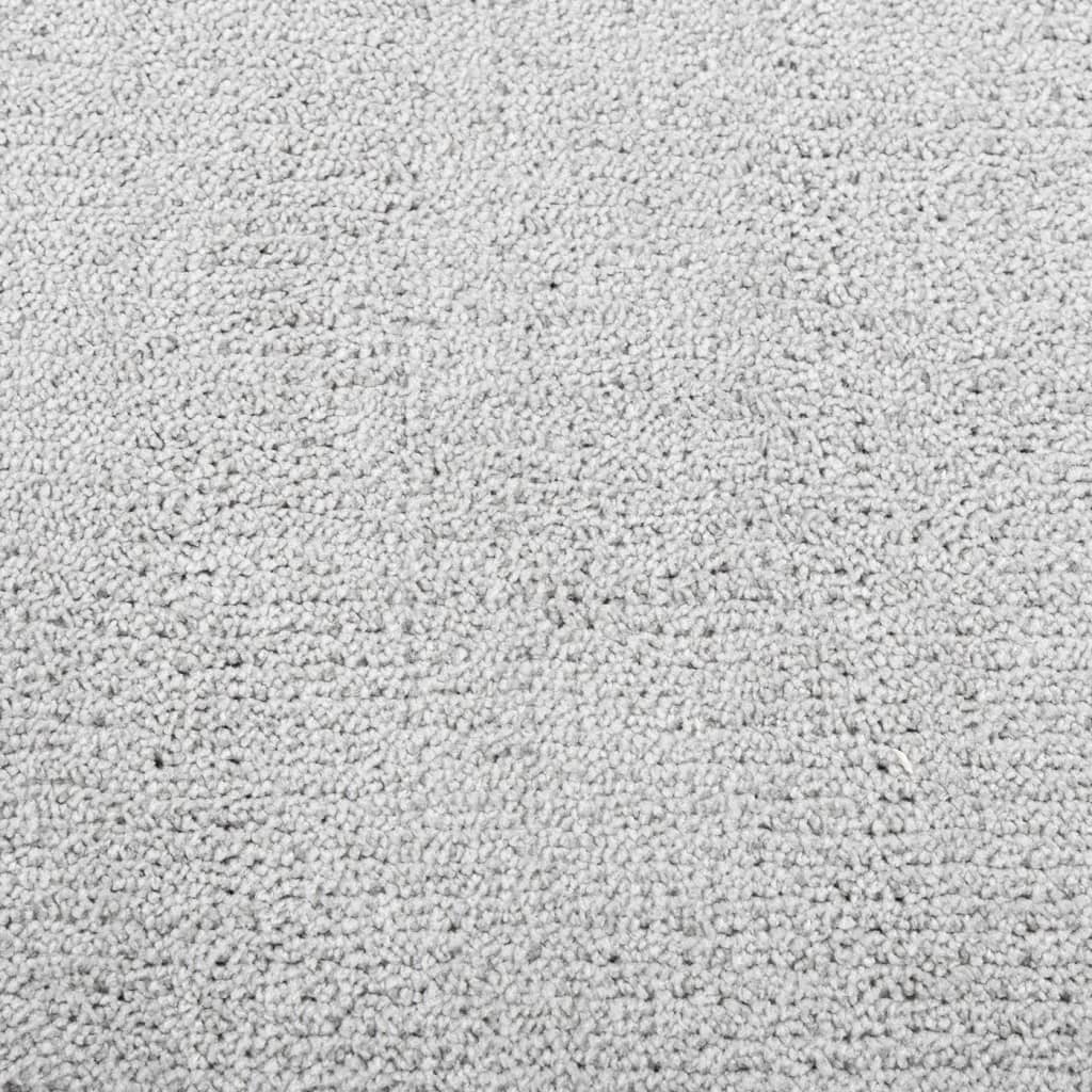 Kilimas OVIEDO, pilkos spalvos, 60x110cm, trumpi šereliai