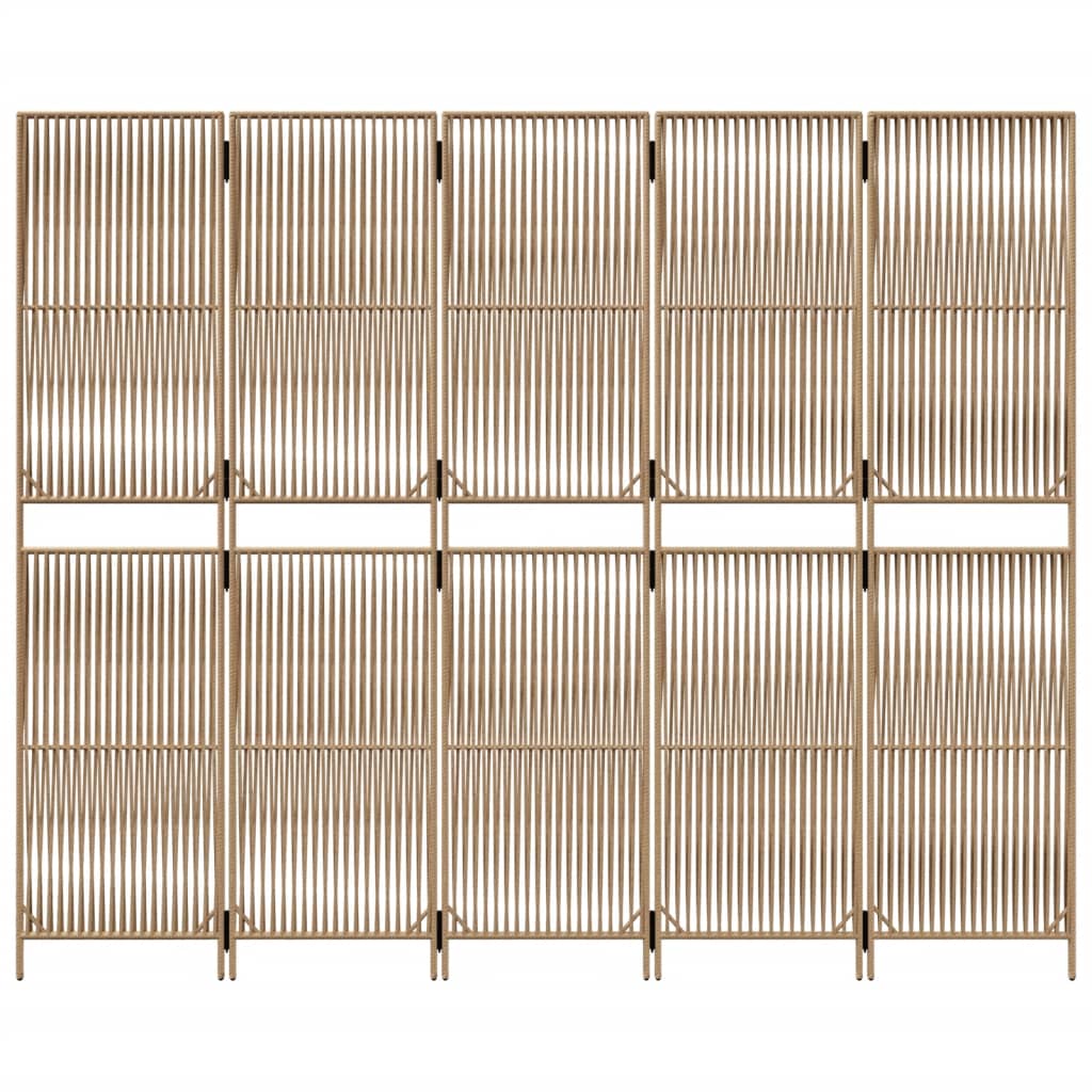 Kambario pertvara, 5 segmentai, smėlio spalvos, poliratanas