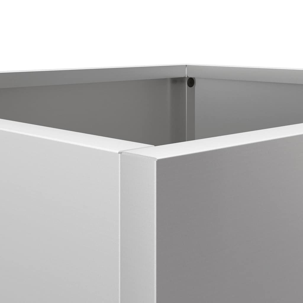 Loveliai, 2vnt., sidabriniai, 49x47x46cm, galvanizuotas plienas