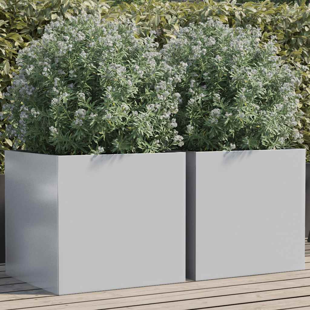Loveliai, 2vnt., sidabriniai, 49x47x46cm, galvanizuotas plienas