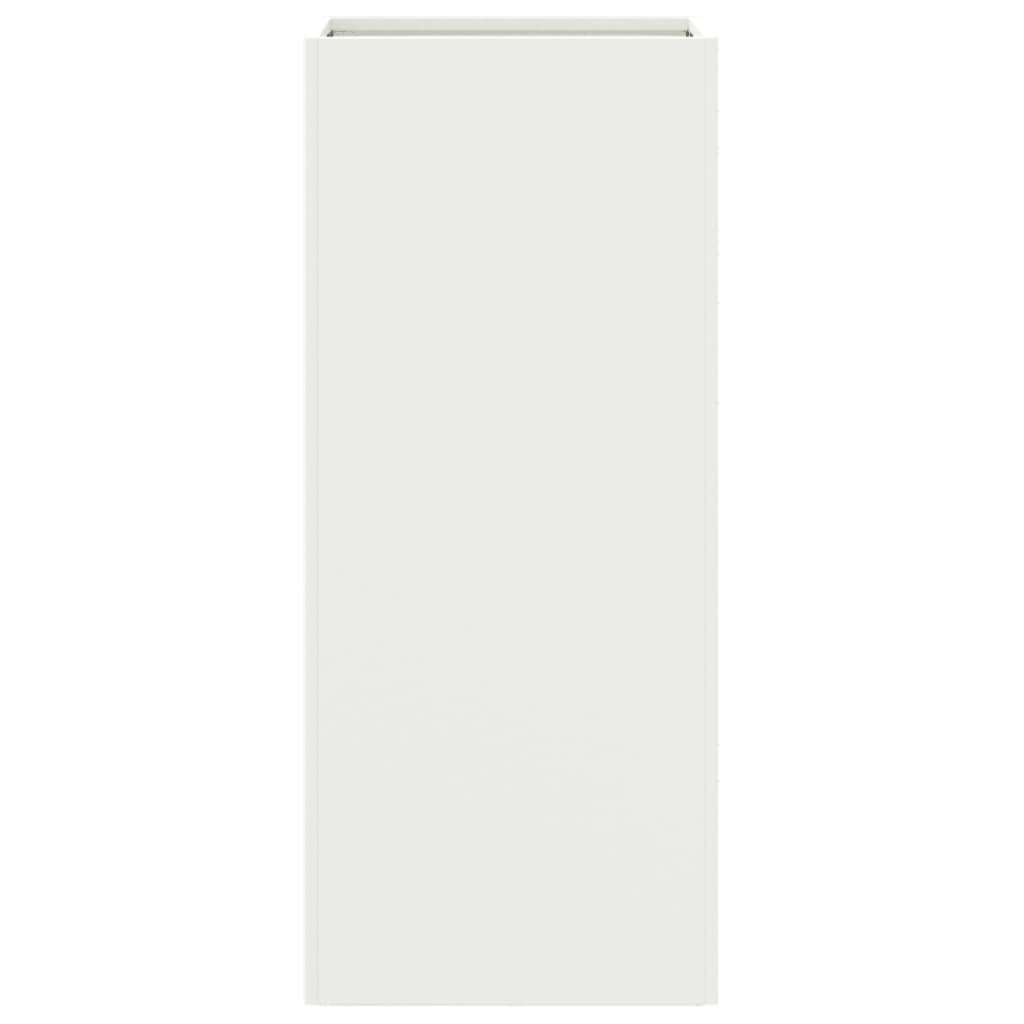 Lovelis, baltos spalvos, 32x29x75cm, plienas