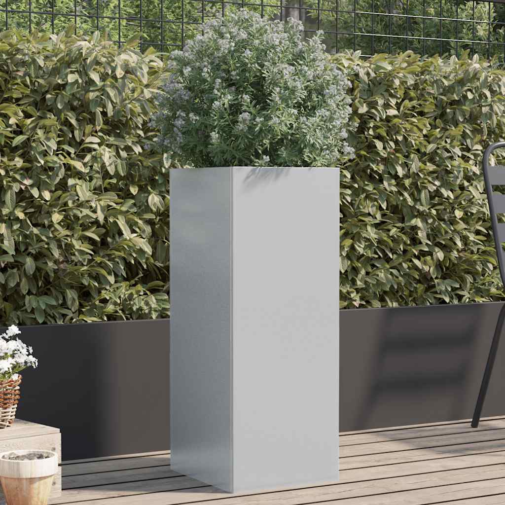 Lovelis, sidabrinis, 32x29x75cm, galvanizuotas plienas