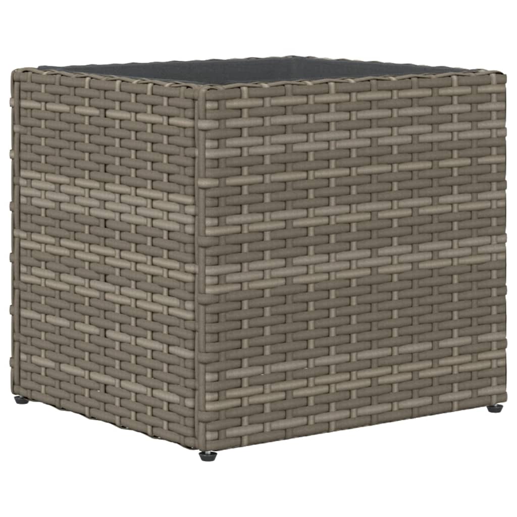 Sodo loveliai, 2vnt., pilkos spalvos, 36x30x32cm, poliratanas