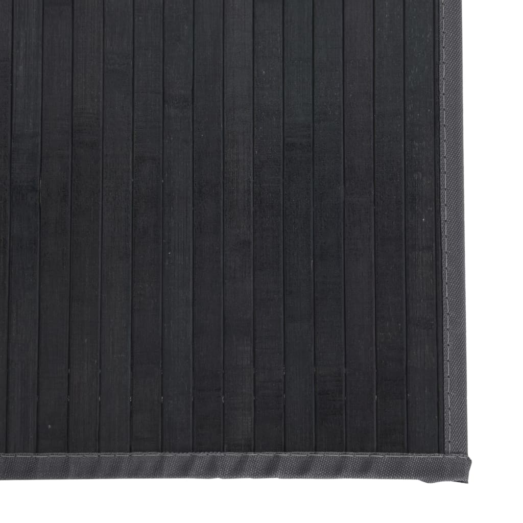 Kilimas, pilkos spalvos, 100x300cm, bambukas, stačiakampis