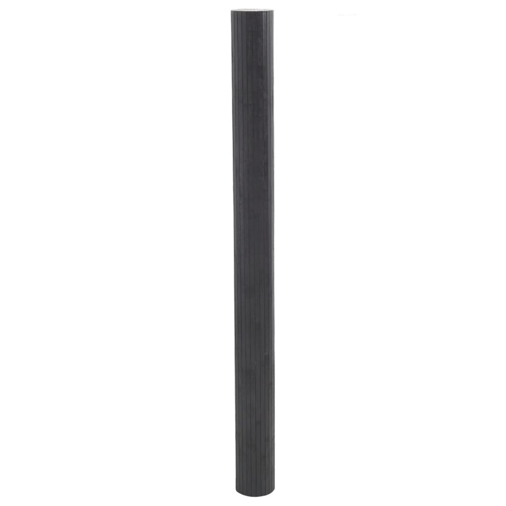 Kambario pertvara, pilkos spalvos, plotis 400 cm, aukštis 165 cm, bambukas