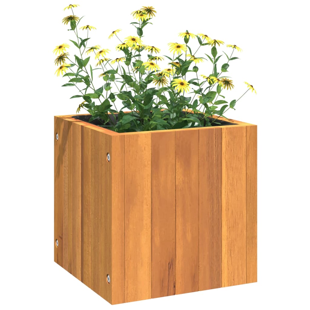 Sodo lovelis, 25x25x25cm, akacijos medienos masyvas