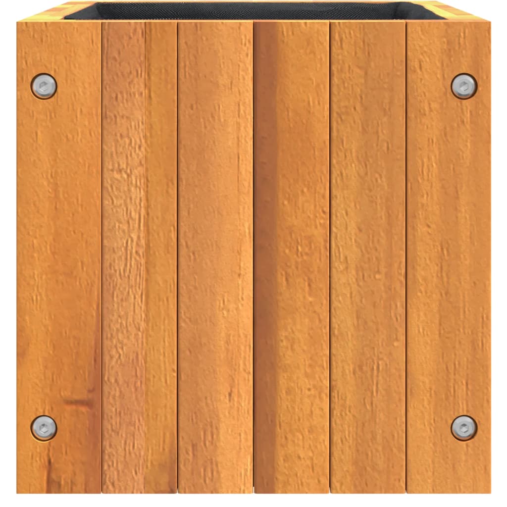 Sodo lovelis, 25x25x25cm, akacijos medienos masyvas