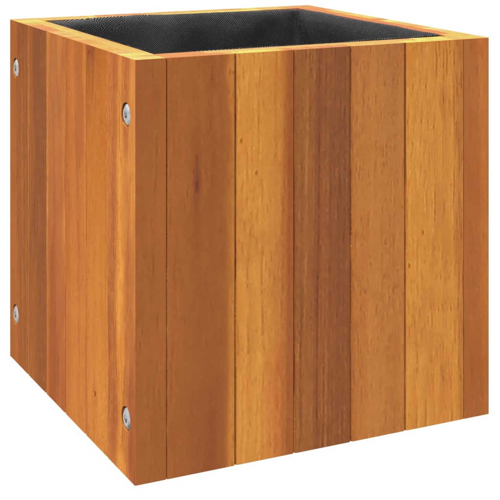 Sodo lovelis, 25x25x25cm, akacijos medienos masyvas