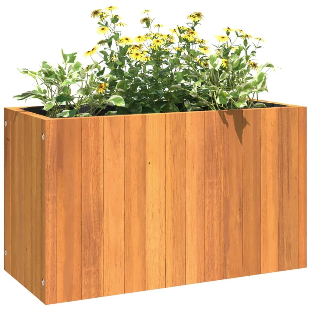 Sodo lovelis, 59x27,5x35cm, akacijos medienos masyvas