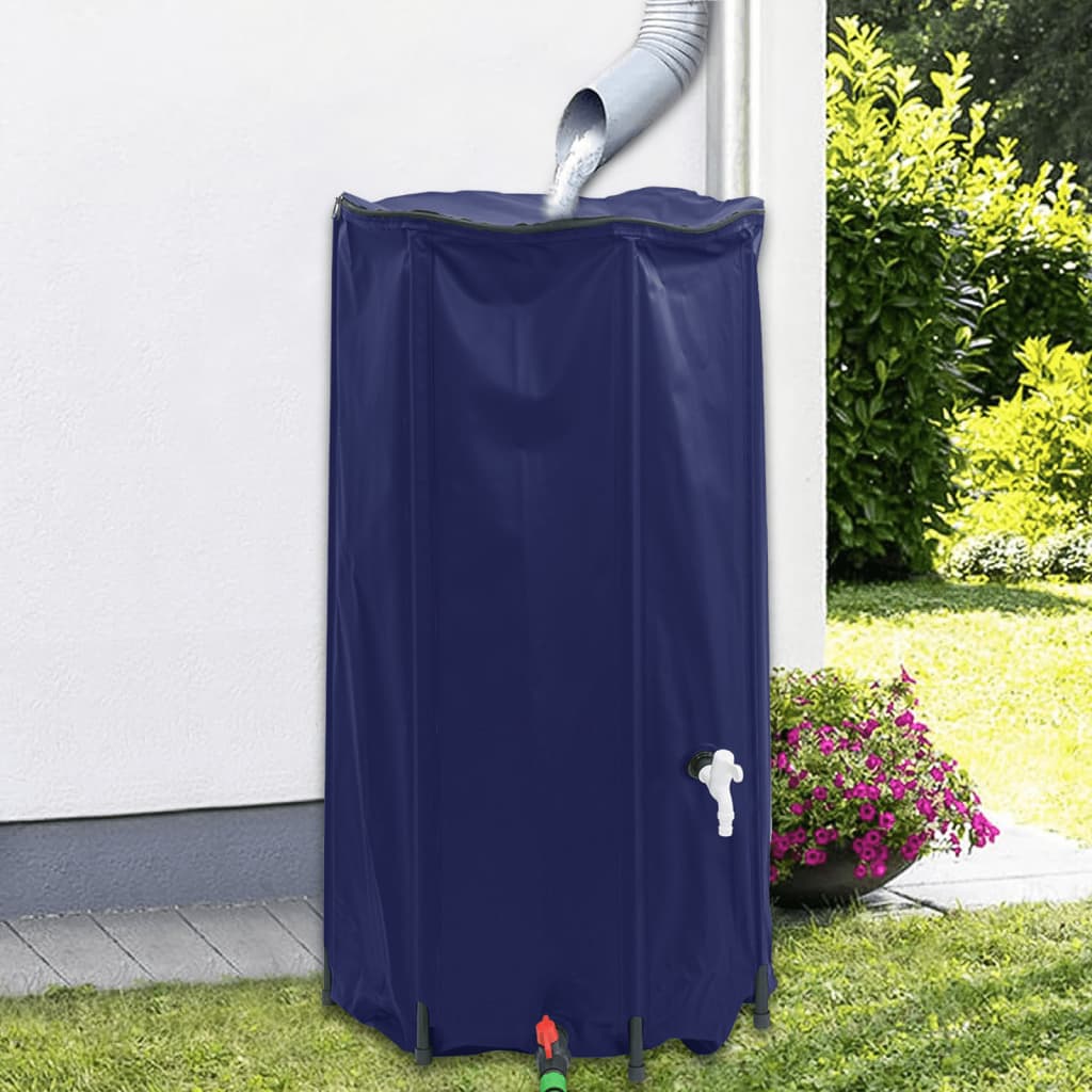 Vandens talpa su čiaupu, sulankstoma, 100l, PVC