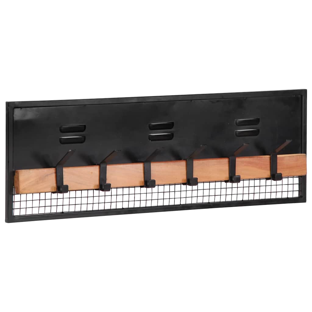 Sieninė kabykla 90x11x30 cm Masyvo medžio mango