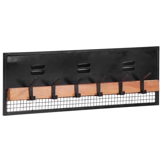 Sieninė kabykla 90x11x30 cm Masyvo medžio mango