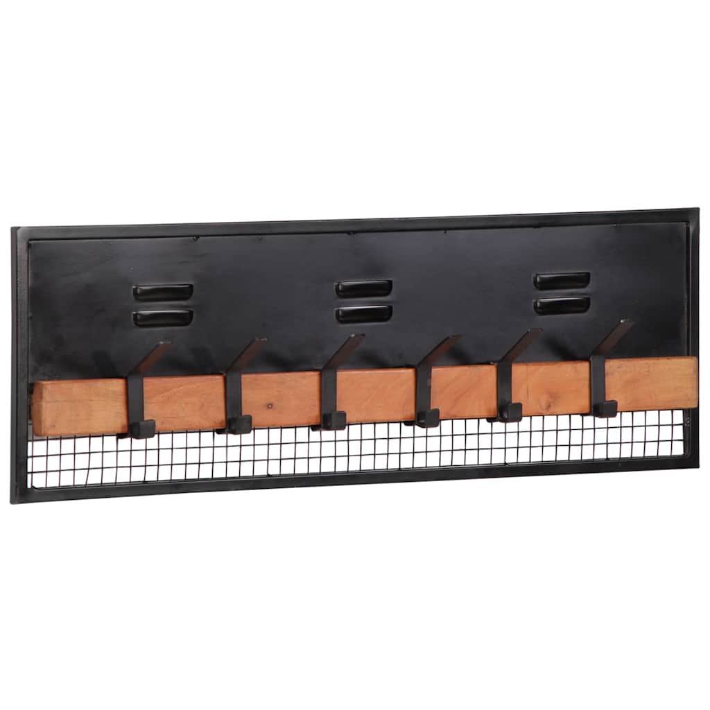 Sieninė kabykla 90x11x30 cm Masyvo medžio mango