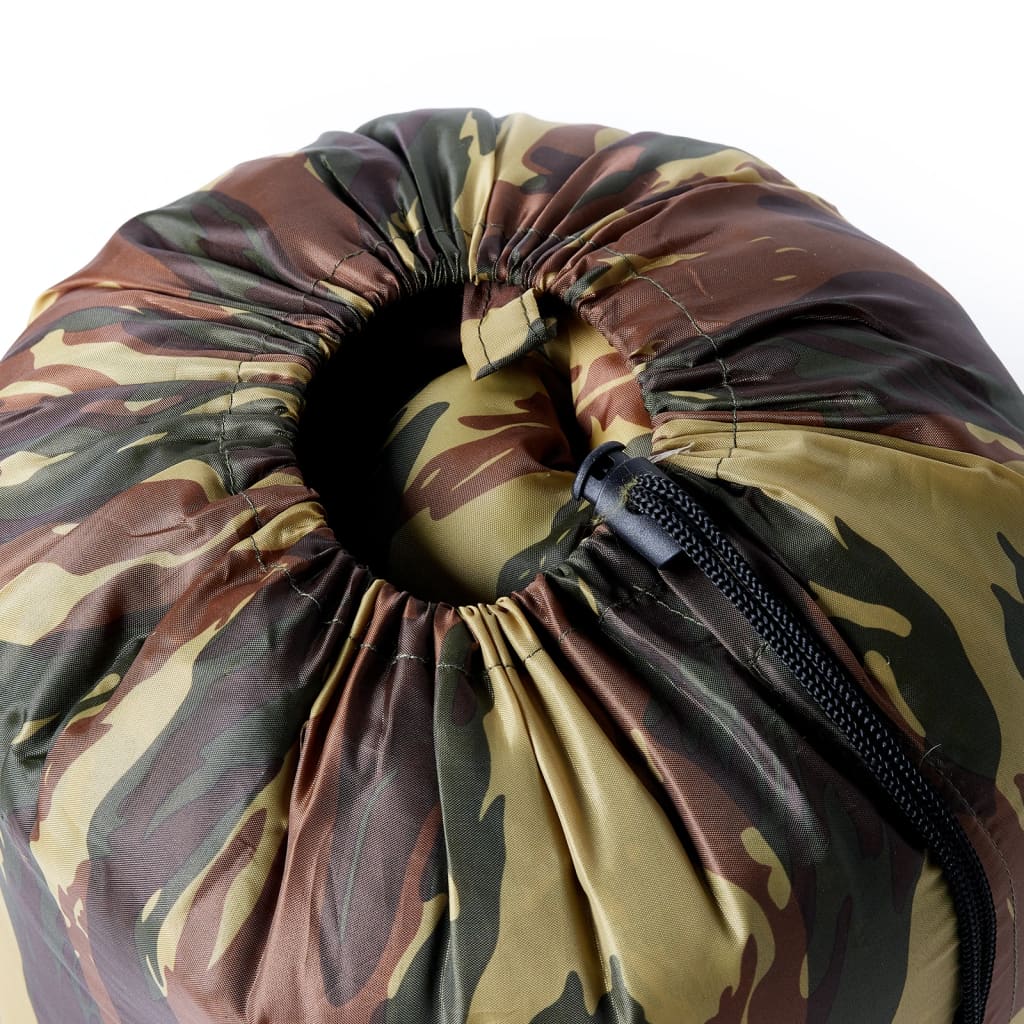 Mumijos formos miegmaišis suaugusiems stovyklavimui, 3 sezonams