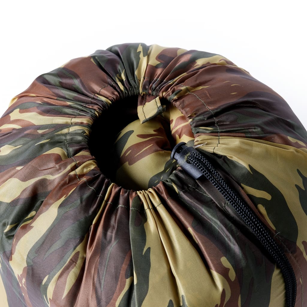 Mumijos formos miegmaišis suaugusiems stovyklavimui, 3 sezonams