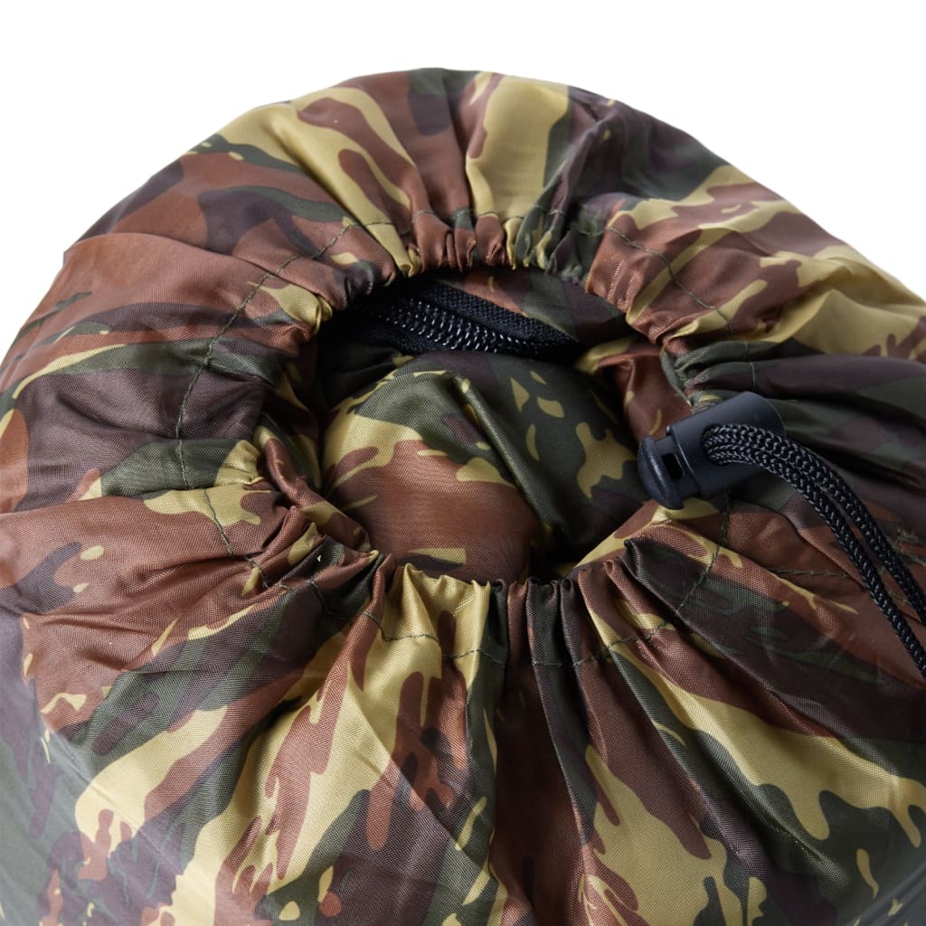 Mumijos formos miegmaišis suaugusiems stovyklavimui, 3 sezonams