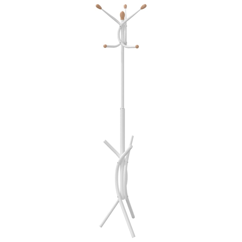 Paltų kabykla, balta, 176cm, milteliniu būdu dengta geležis