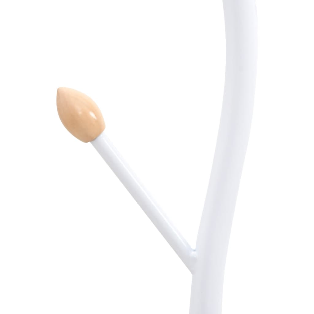 Paltų kabykla, balta, 177cm, milteliniu būdu dengta geležis