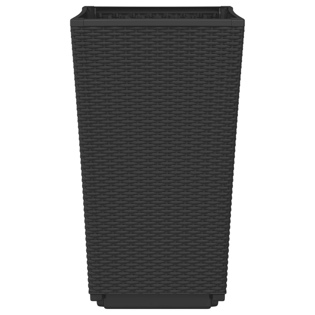 Sodo loveliai, 2vnt., juodos spalvos, 32,5x32,5x57cm, PP