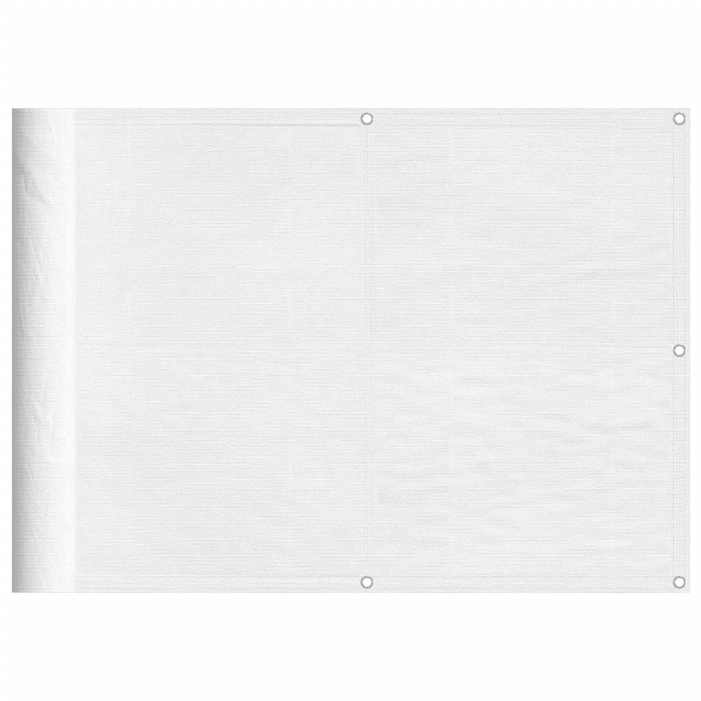Balkono pertvara, balta, 75x700cm, 100% oksfordo poliesteris