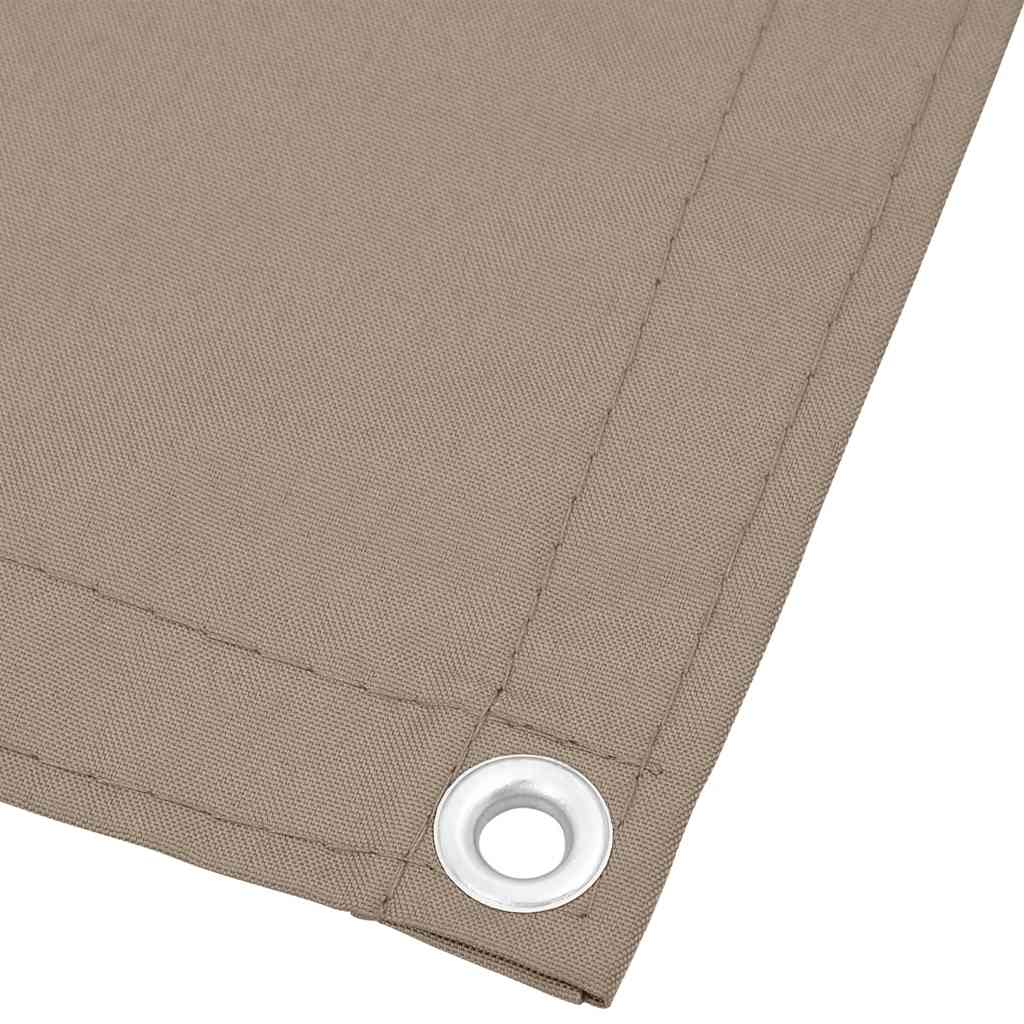 Balkono pertvara, taupe, 120x1000cm, 100% oksfordo poliesteris