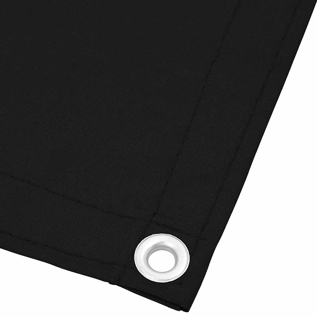 Balkono pertvara, juoda, 90x1000cm, 100% oksfordo poliesteris