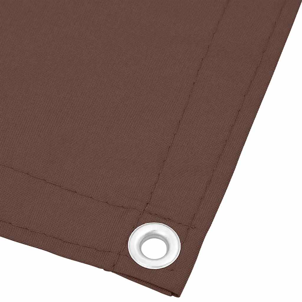 Balkono pertvara, ruda, 90x800cm, 100% oksfordo poliesteris