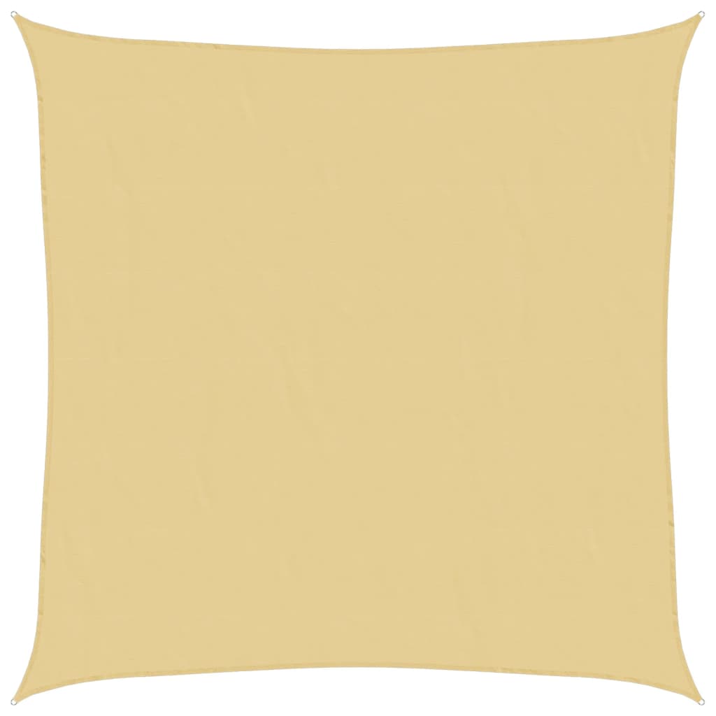 Burė nuo saulės, smėlio, 7x7m, 100% oksfordo poliesteris