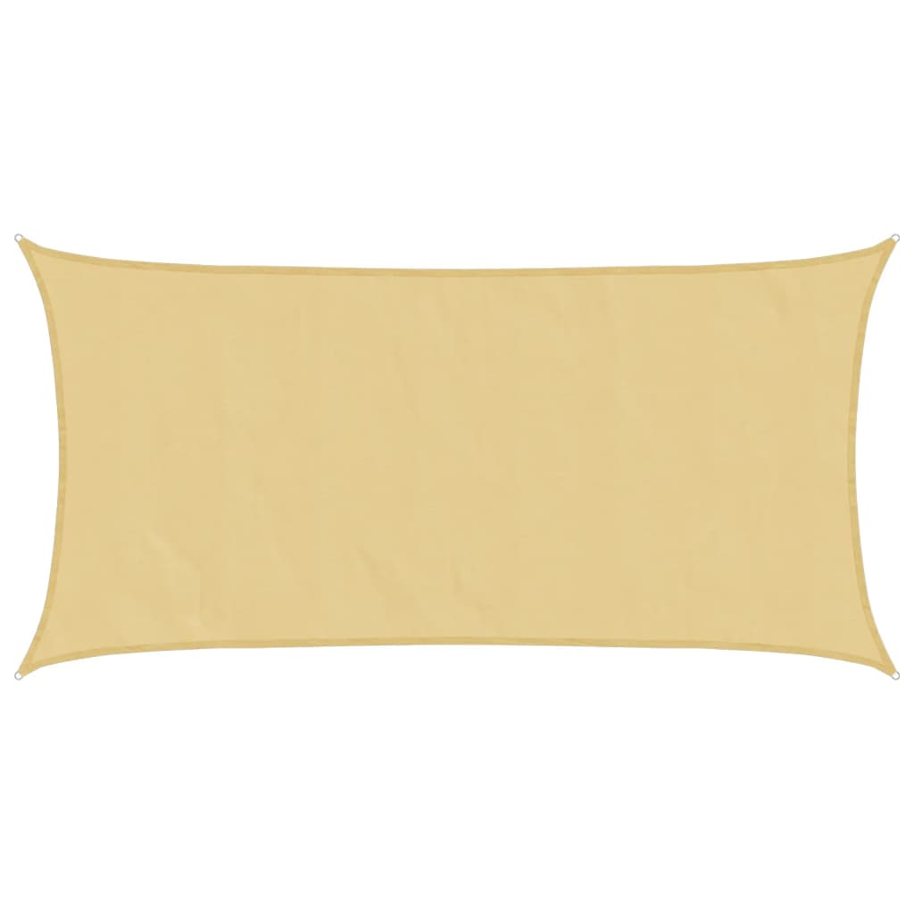 Burė nuo saulės, smėlio, 2,5x5m, 100% oksfordo poliesteris
