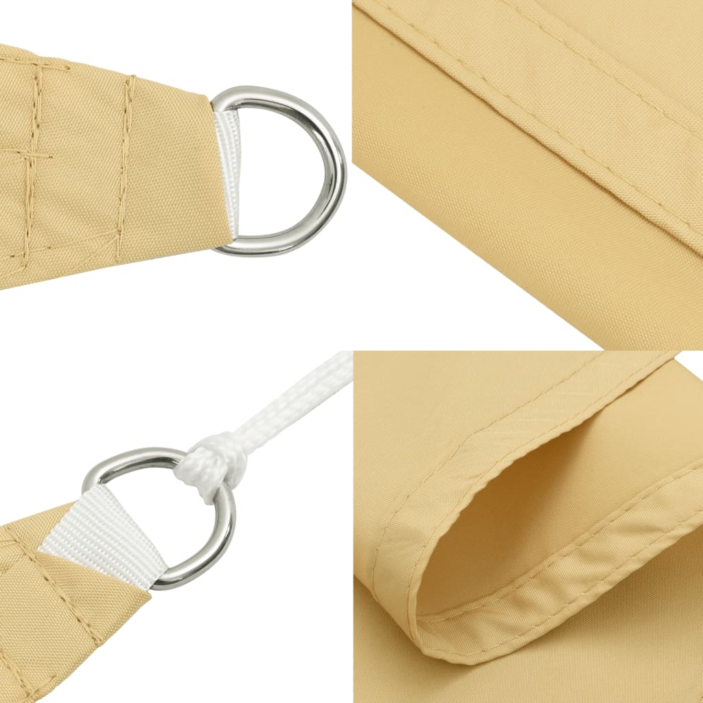Burė nuo saulės, smėlio, 2x2x2m, 100% oksfordo poliesteris