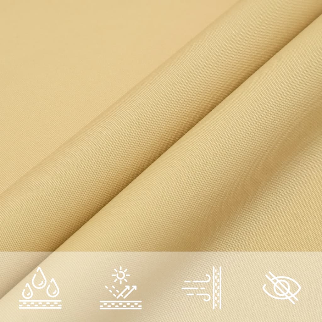 Burė nuo saulės, smėlio, 2x2x2m, 100% oksfordo poliesteris