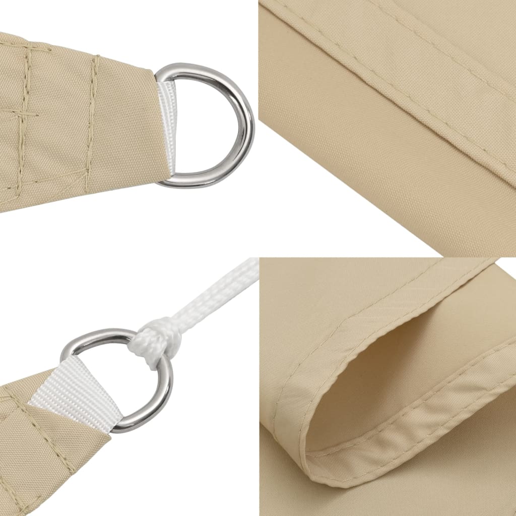 Burė nuo saulės, smėlio, 2x2x2m, 100% oksfordo poliesteris