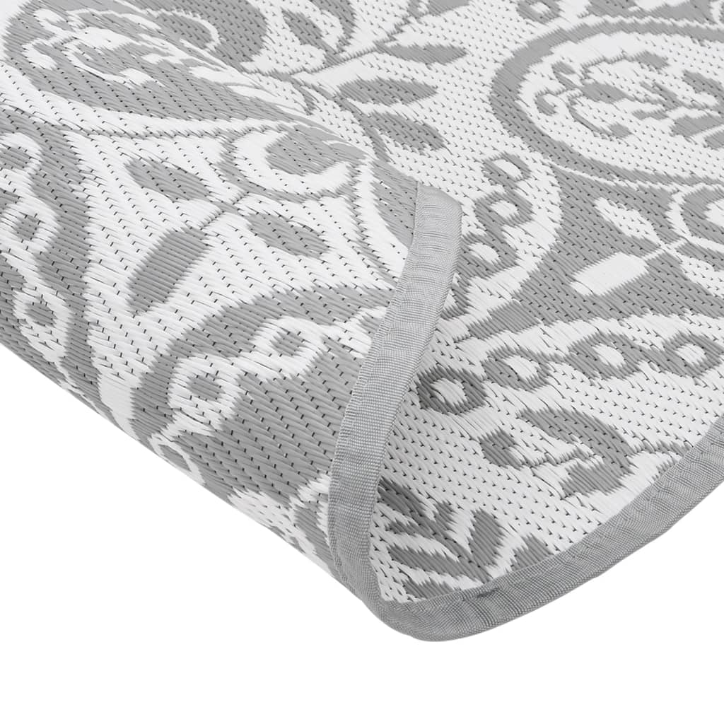 lauko kilimas ARAKIL šviesiai pilkas Ø120 cm PP