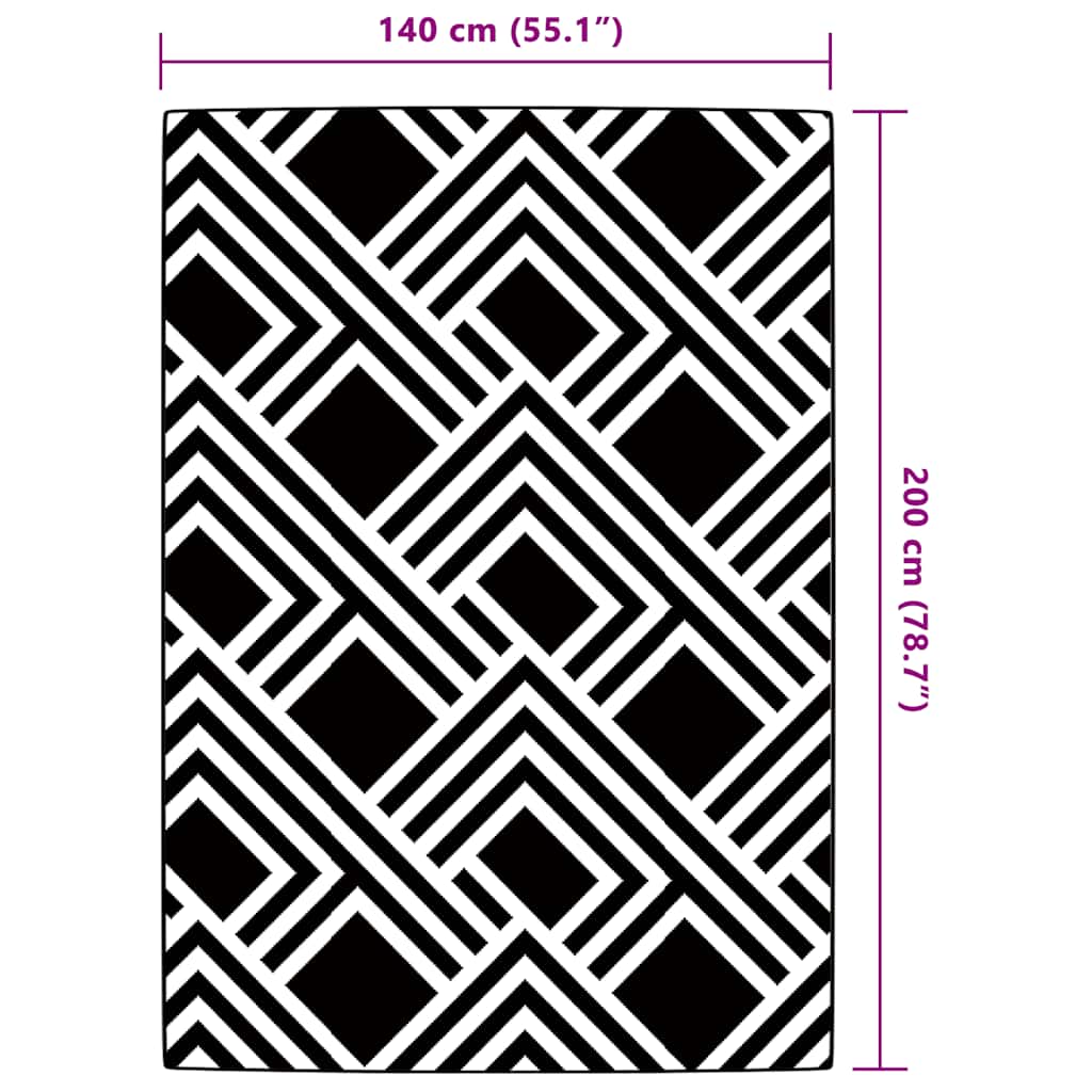 Lauko kilimas, ARAKIL pilkos spalvos, 140x200 cm, PP